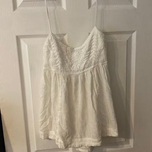 Women’s Free People White tank tops